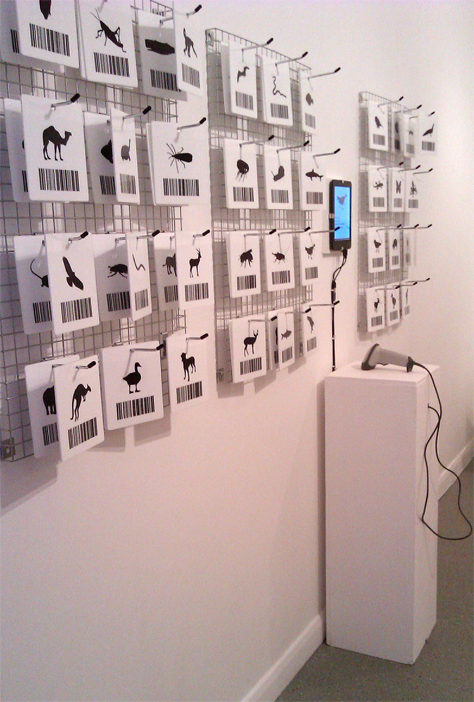 Crow Sourcing in the World Wild Web show at Furtherfield Gallery in London (2012), and Digital Zoo exhibition (2014)